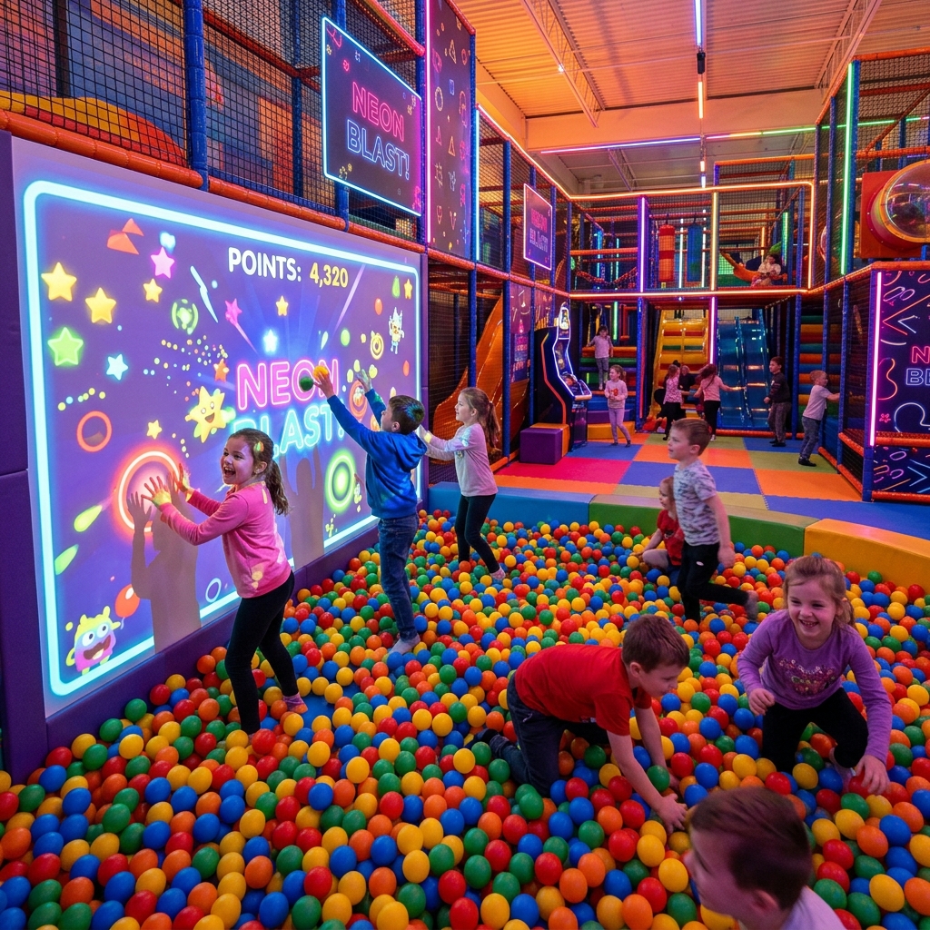 Onetara Neon Blast Ball Pool
